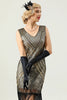 Load image into Gallery viewer, Sleeveless 1920s Gatsby Dress