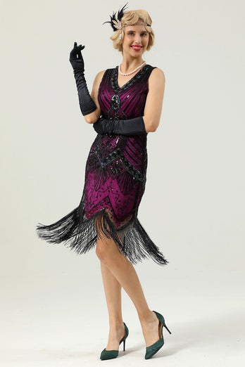 1920s Sleeveless Gatsby Dress