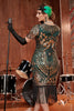 Load image into Gallery viewer, Round Neck Sequined 1920s Dress