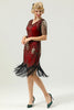 Load image into Gallery viewer, 1920 Retro White Sequins Fringe Dress