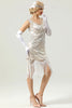 Load image into Gallery viewer, 1920 Retro Sequin Fringe Dress