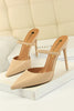 Load image into Gallery viewer, Apricot Stiletto Pointy Heels