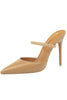Load image into Gallery viewer, Apricot Stiletto Pointy Heels