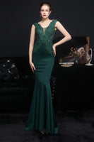 Load image into Gallery viewer, Blush Mermaid Prom Dress