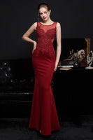 Load image into Gallery viewer, Apricot Long Evening Dress