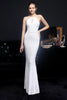 Load image into Gallery viewer, Silver Halter Sequins Party Dress