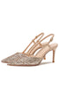 Load image into Gallery viewer, Stiletto High Heels with One Buckle and Toe Cap