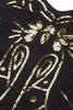 Load image into Gallery viewer, Green V Neck 1920s Great Gatsby Dress