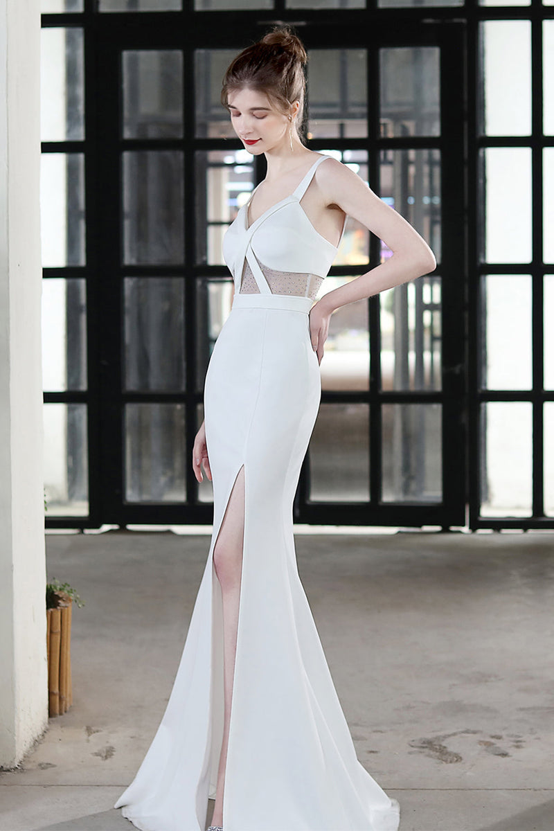 Load image into Gallery viewer, Black Mermaid Long Prom Formal Dress