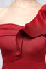 Load image into Gallery viewer, One Shoulder Simple Prom Dress