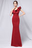 Load image into Gallery viewer, One Shoulder Simple Prom Dress