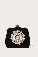 Load image into Gallery viewer, Black Beading Handbag