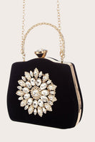 Load image into Gallery viewer, Black Beading Handbag