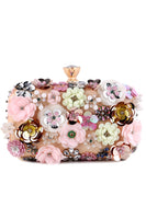 Load image into Gallery viewer, Dinner Clutch with Flower