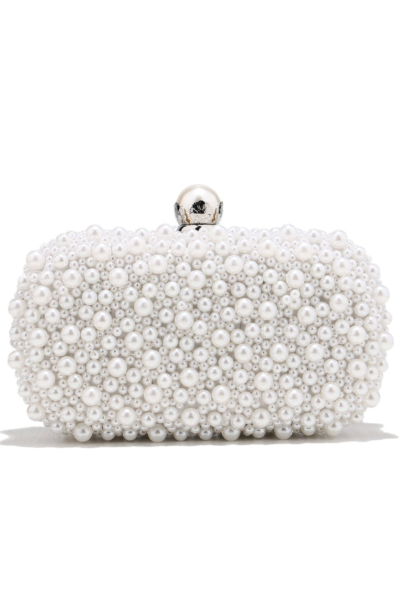 Load image into Gallery viewer, Pearl Dinner Clutch