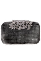 Load image into Gallery viewer, Golden Beaded Prom Clutch with Crystals