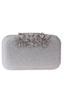 Load image into Gallery viewer, Golden Beaded Prom Clutch with Crystals