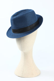 Blue 1920s Accessories Set for Men