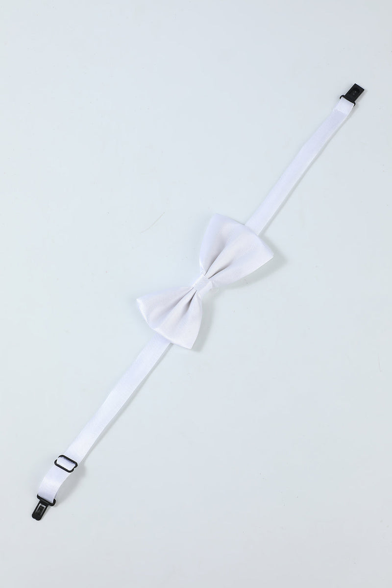 Load image into Gallery viewer, White 1920s Accessories Set for Men