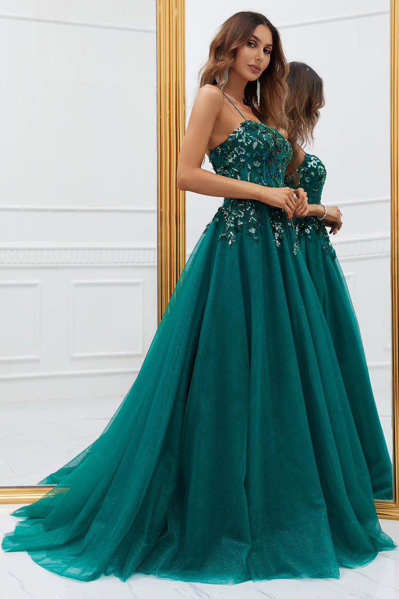 Buy Green Ball Gown,prom Dress,green Wedding Dress,wedding Reception Dress,  Mermaid Dress ,green Sequins Homecoming Dress, Shiny Green Bridal Online in  India - Etsy