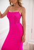Load image into Gallery viewer, Glitter Hot Pink Mermaid Sequin Prom Dress