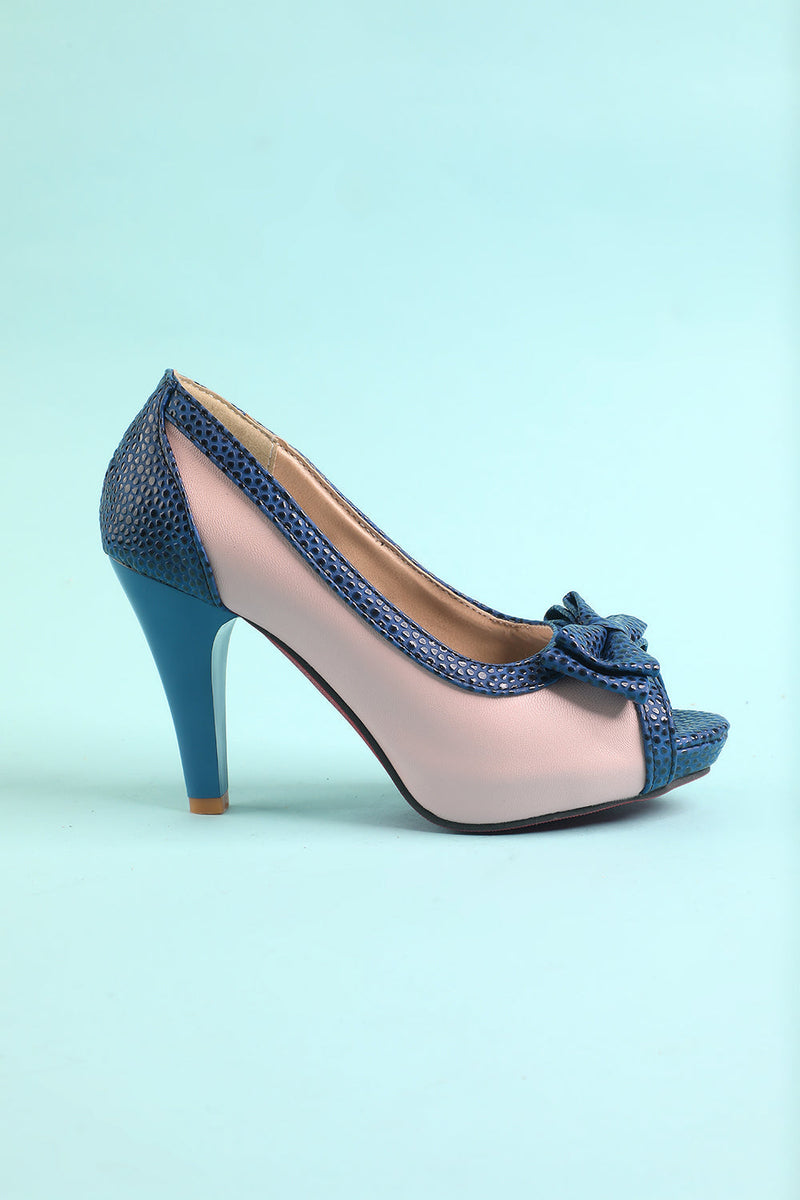 Load image into Gallery viewer, High Heels with Bowknot