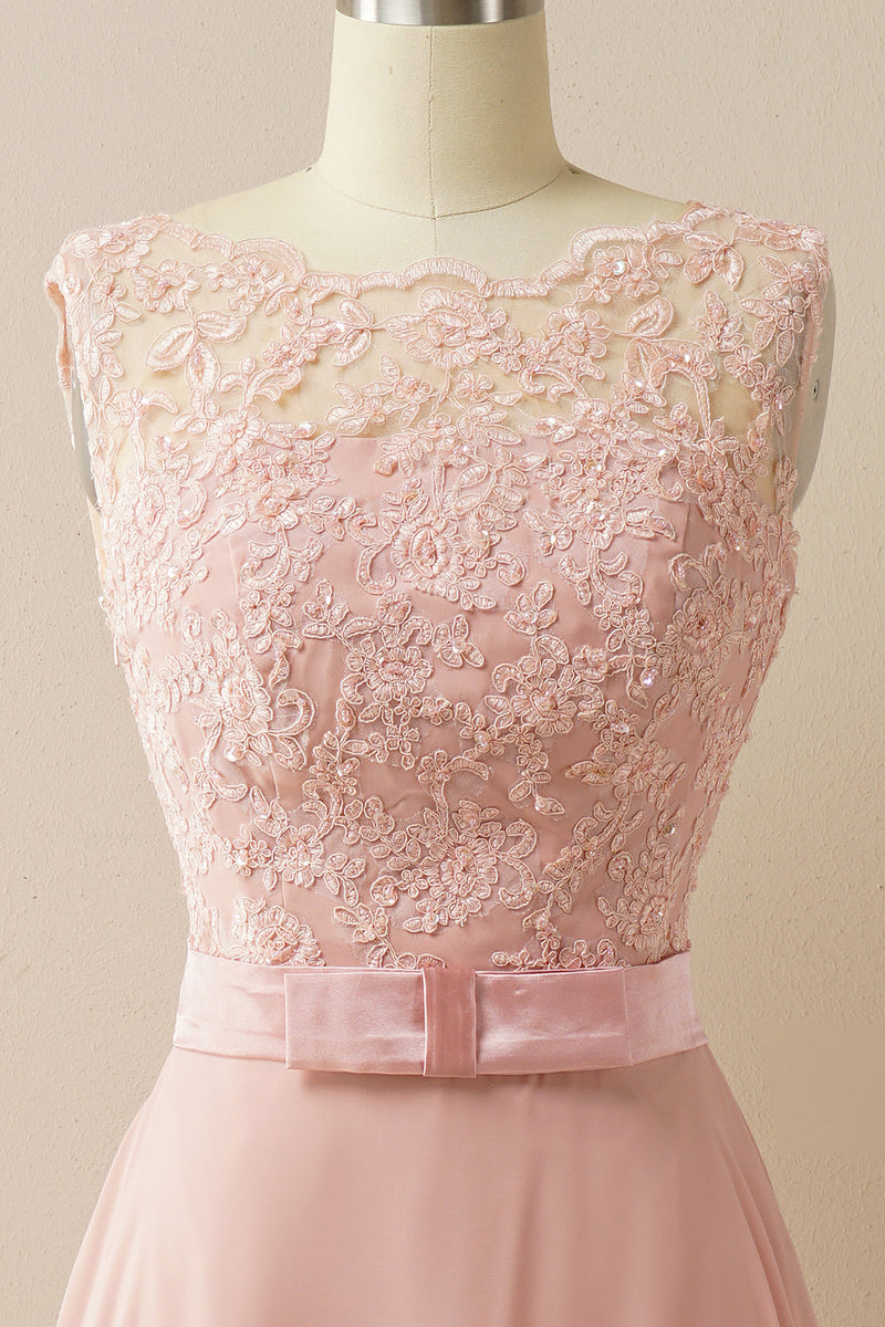 Load image into Gallery viewer, Applique Long Prom Dress