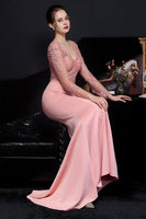 Load image into Gallery viewer, White Applique Mermaid Prom Dress