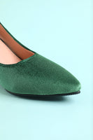 Load image into Gallery viewer, Women&#39;s Chunky Block High Heel