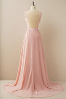 Load image into Gallery viewer, Applique Long Prom Dress