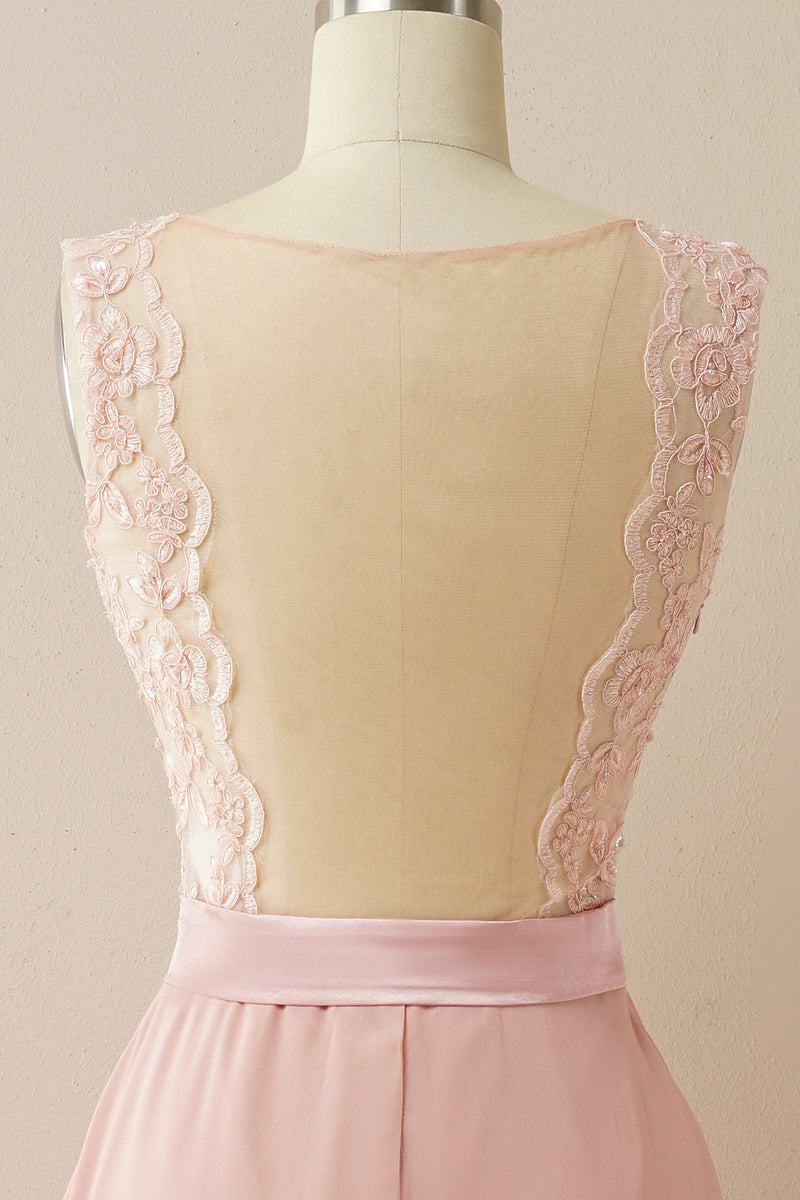 Load image into Gallery viewer, Applique Long Prom Dress