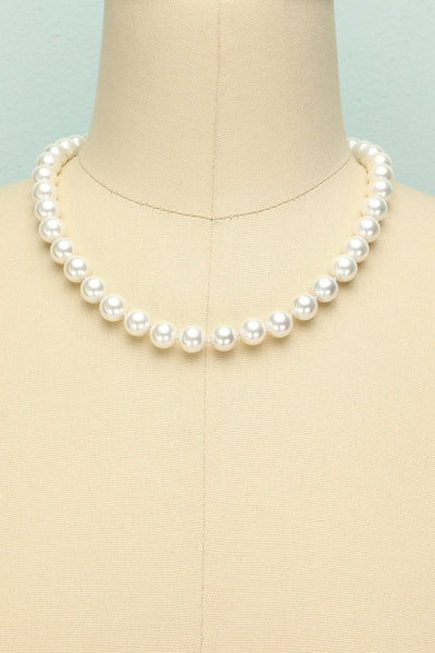 Shell Pearl Necklace